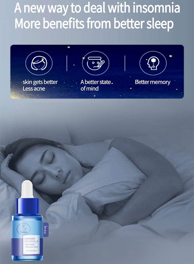 زيت اللافندر الأساسي لدمج الأروما لعلاج العطور، للاستخدام في موزع الزيت، يساعد على الاسترخاء الليلي لملاءات غرفة النوم، يعزز الاسترخاء للعقل والجسم، يوفر راحة مهدئة ونوم عميق. - Image 4