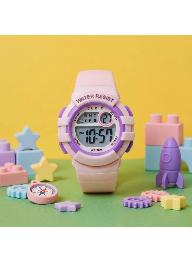 تحف Kids's Plastic Digital Watch CU-8206L-4 - 34 mm