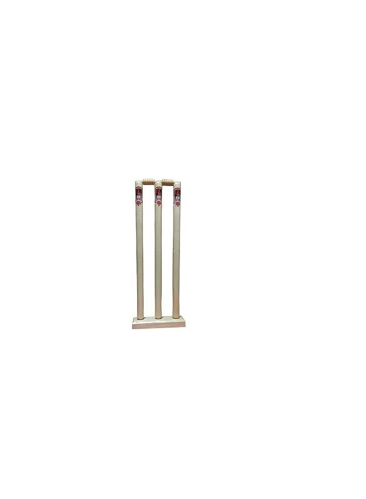 Generic Wooden Cricket Wicket Stumps (Set of 2) – Durable & High-Quality  - Image 2