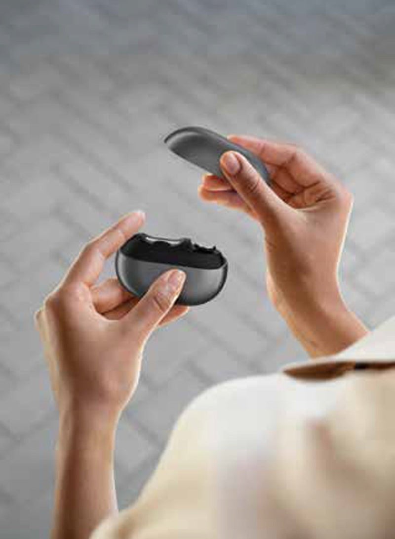 بورودو مقص أظافر كهربائي متعدد الوظائف من لايف ستايل مع مساحة لتخزين مشابك الأظافر ومصباح يدوي LED / مقص أظافر الأصابع / مقص أظافر قابل لإعادة الشحن / مناسب للأطفال والبالغين وكبار السن - رمادي - Image 2