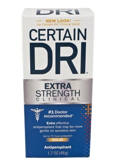 CERTAIN DRI Certain Dri Antiperspirant Solid for Excessive Perspiration-1.7 Ounce (Pack of 2) 