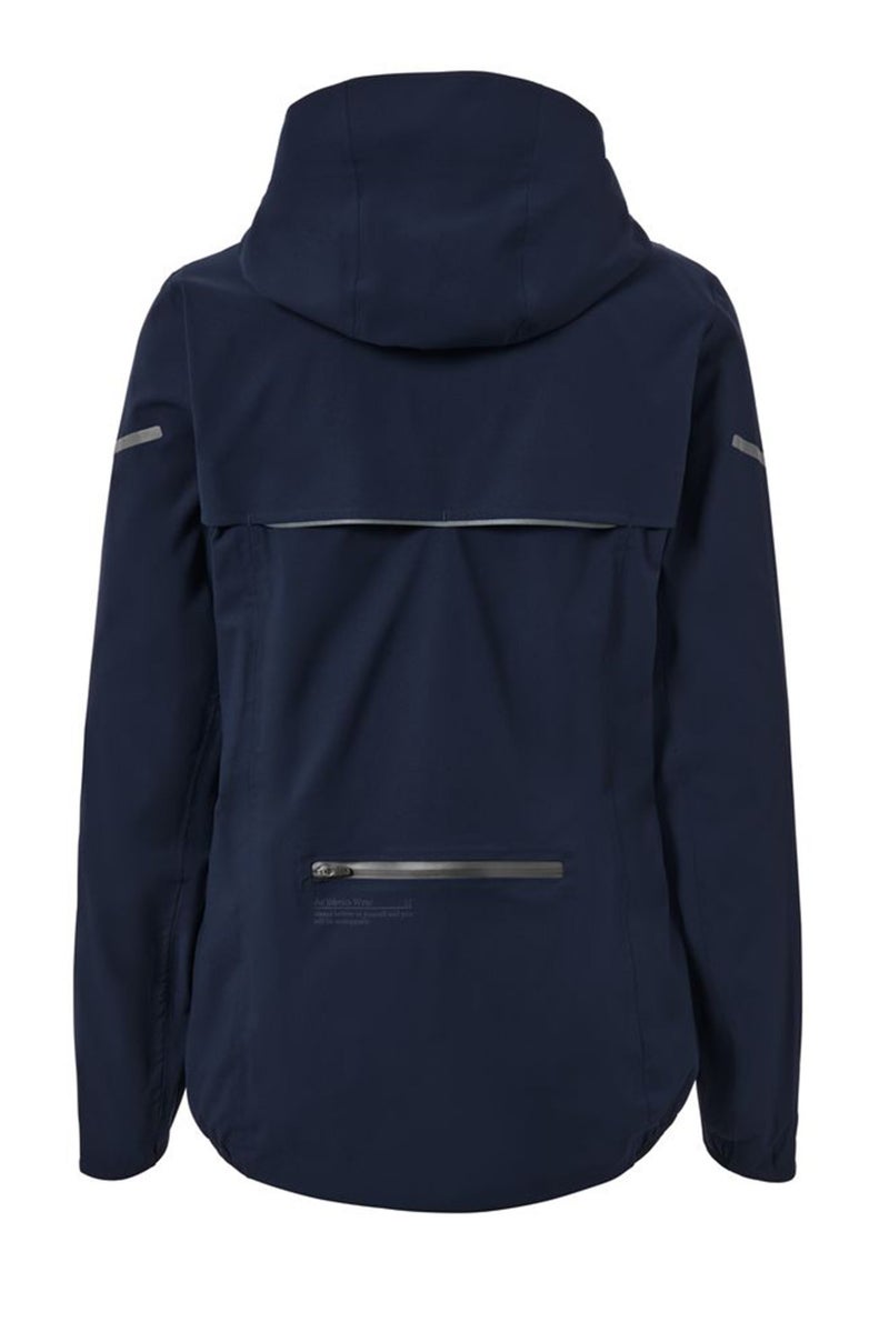 Tchibo Women Regular Fit Half Zip Running Windbreaker Jacket, Navy Blue - Image 3