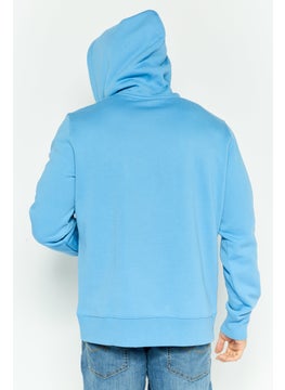 Men Brand Logo Long Sleeves Hooded Sweatshirt, Light Blue - pzsku/ZA9FAC004653FECEED4F4Z/45/_/1737641825/838bc9cc-3fb9-4fb3-9c03-3b1e97128cb5