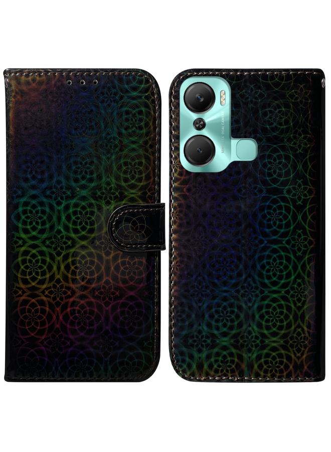The Bros Phone Case For Infinix Hot 12 Pro Colorful Magnetic Buckle Leather Phone Phone Case - Image 1