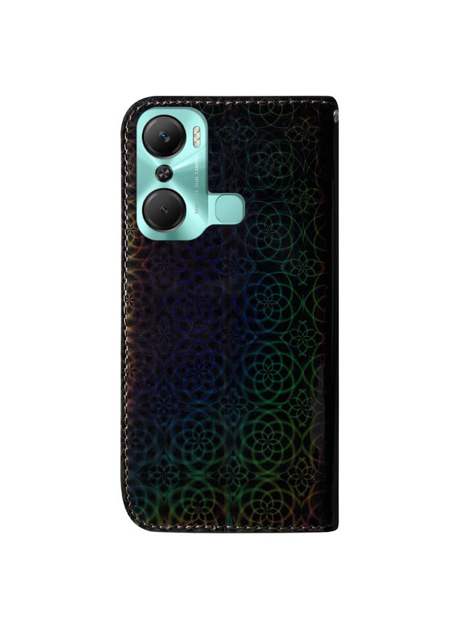 The Bros Phone Case For Infinix Hot 12 Pro Colorful Magnetic Buckle Leather Phone Phone Case - Image 3