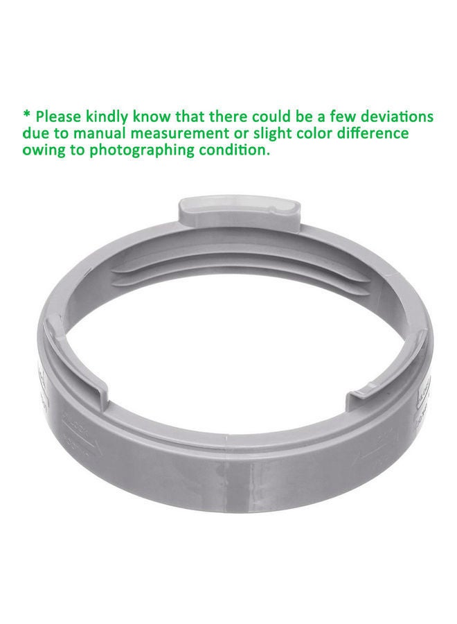 NIBEMINENT Round Exhaust Hose Interface White - Image 5