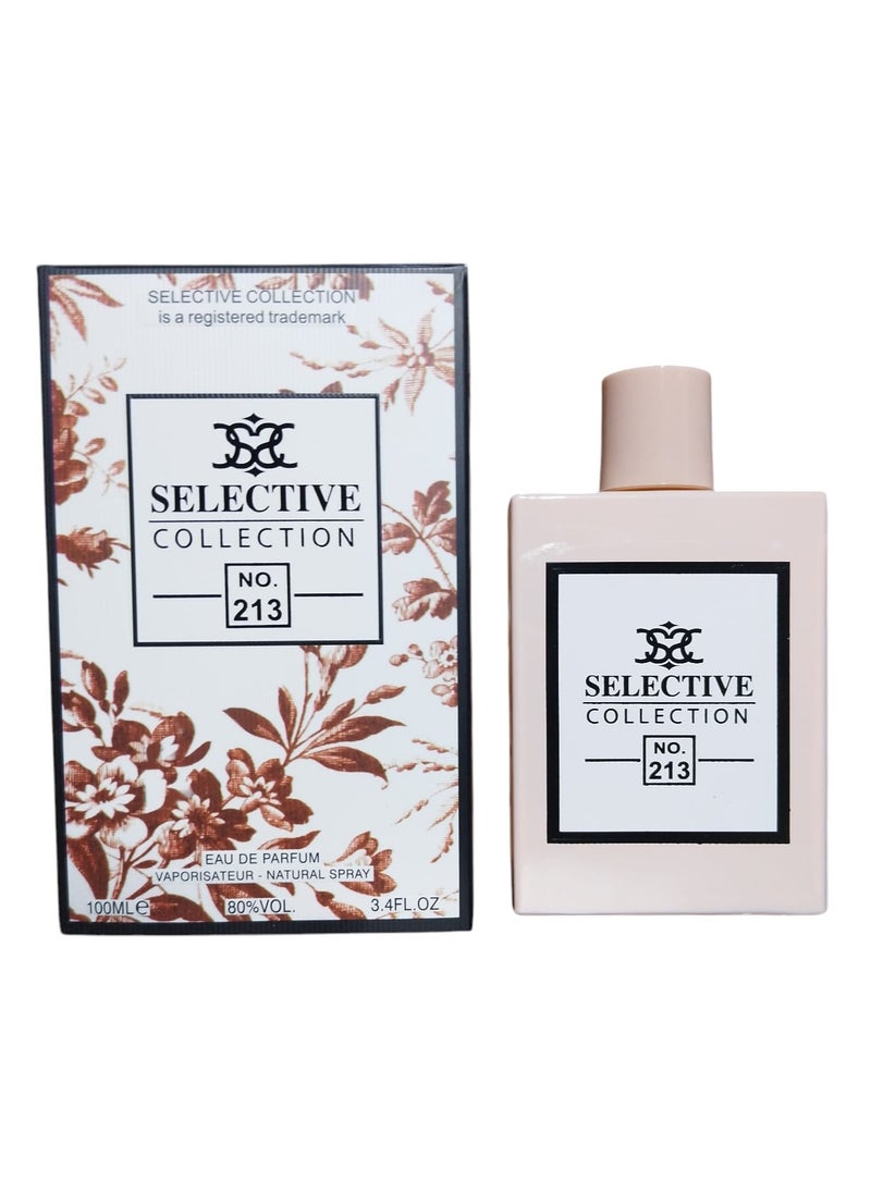 Selective Collection NO. 213 Eau De Parfum For Women - 100 ML 