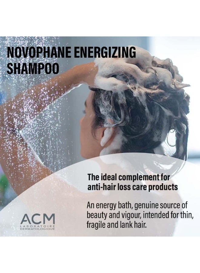 أيه سي أم شامبو نوفوفان المنشط المضاد للقشرة لجميع أنواع الشعر - ٢٠٠ مل | ينظف الشعر بلطف، ويقلل من القشرة والحكة - Image 5