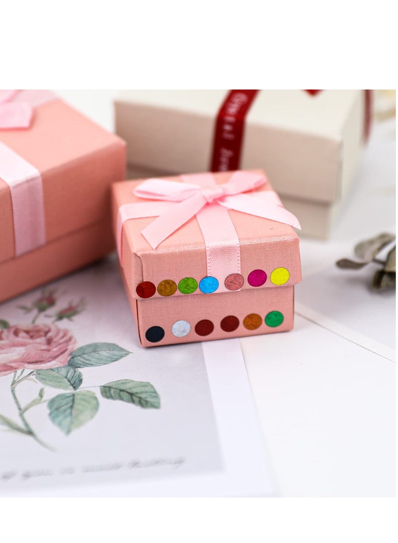 Zikra Laser Color Coding Labels Shinny Round Dot Stickers Circle Dot Labels 16 Colors Colorful Coding Label Sticker for Office and Student for Inventory Organize File Classification 50 Sheets - Image 4