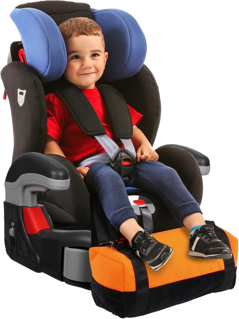 Aurya Car Seat Foot Rest for Kids Leg Rest for Kids Car Seat Car Foot Rest with Adjustable Straps Car Seat Accessories for Toddlers Booster Seat - Image 1