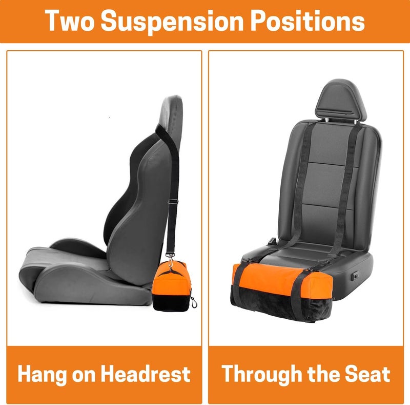 Aurya Car Seat Foot Rest for Kids Leg Rest for Kids Car Seat Car Foot Rest with Adjustable Straps Car Seat Accessories for Toddlers Booster Seat - Image 5