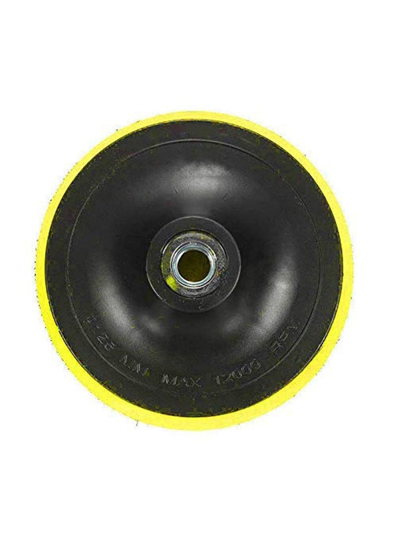 DIY Crafts Diy Crafts CTDIYHI57486 7 Inch Backer Pad Polishing Buffing Plate Rubber M 44483 Drill Thread Kit Set 6 Inch Kit Backer Pad Universal Drill Nut  - Image 4