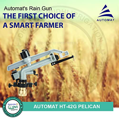 AUTOMAT Brass Ht-42G 1.5Inch Heavy Duty Isi Pelican Rain Gun (Harit) - Image 4