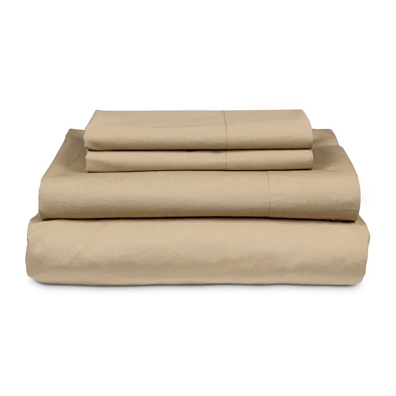 MyPillow MyPillow Percale Bed Sheets  King  Sand  - Image 1