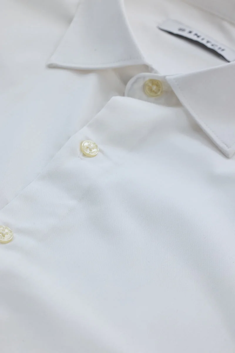 SNITCH White Regular Fit Plus Size Shirt