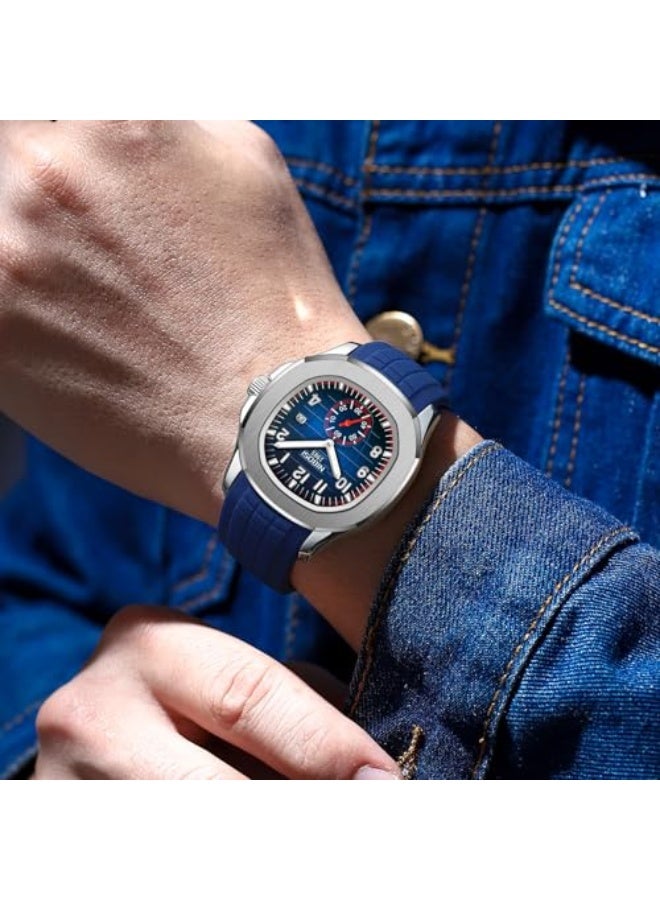 NIBOSI Men's Watches Analog Quartz Wrist Watch Men Stainless Steel Waterproof Date Business Casual Fashion Design Watches for Men - Image 4