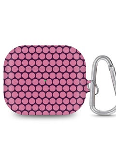 StylePods Case for Airpods 3rd Gen Case With Anti-Lost Keychain - Purple Honeycombs