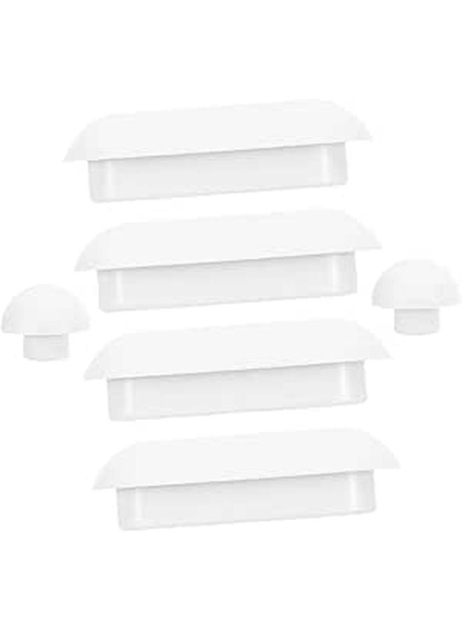 Toilet Seat Gasket Kit 6Pcs Non Slip Stabilizer Pads Spacers Bumpers for Stability and Easy Cleaning - Image 1
