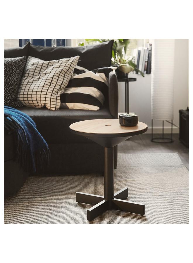 erorex Side Table, Pine Plywood/Black - Image 5