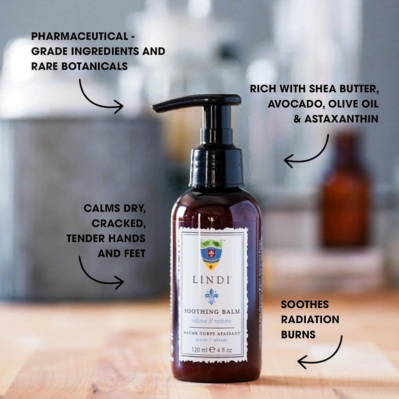 Lindi Skin Soothing Balm - 120ml Hydrating Lotion for Extremely Dry Skin - Image 2