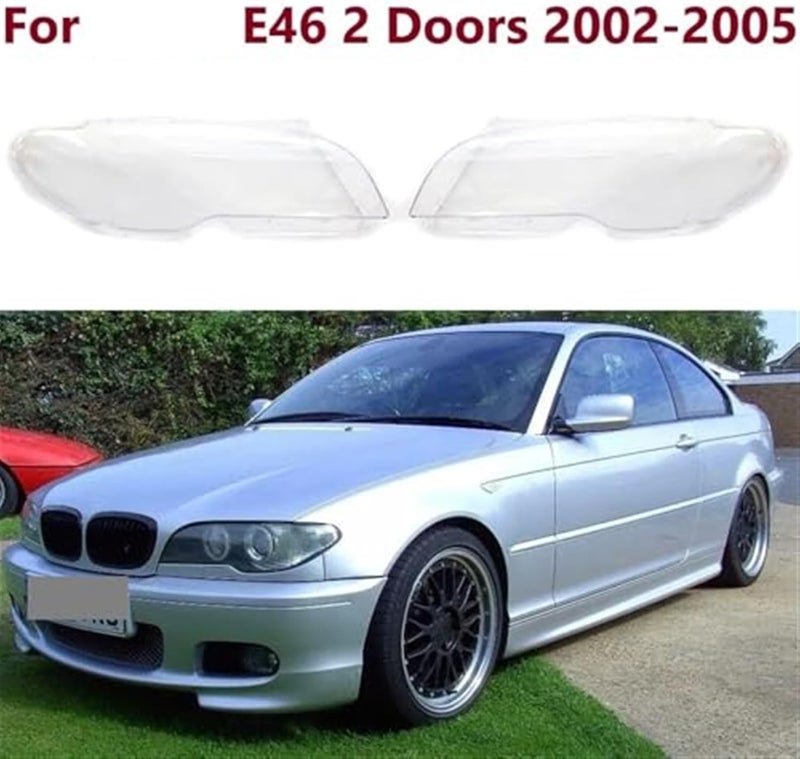 Vuzmode Headlight Lens Cover for BMW E46 3 Series - Image 2