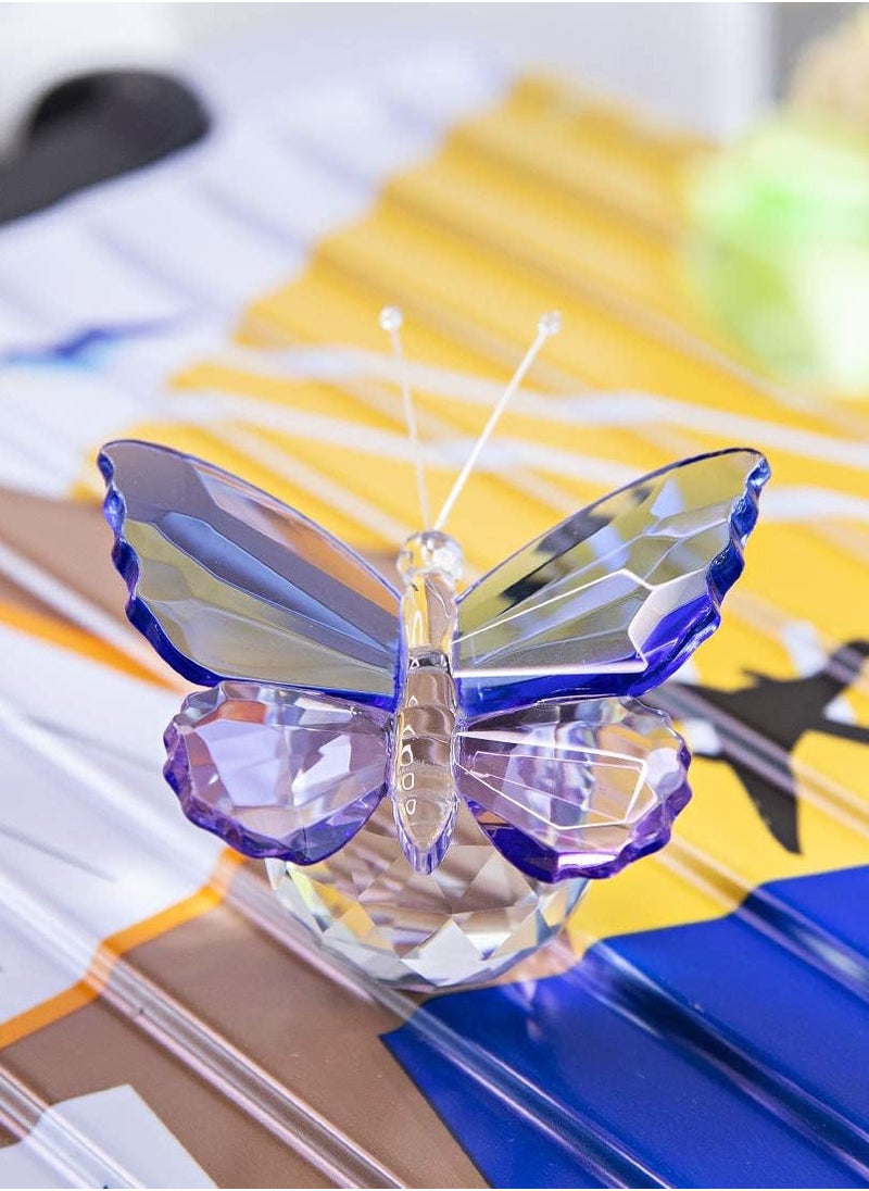 GROWSTEADY Crystal Butterfly Paperweight Figurine for Home Decor or Birthday Gift  - Image 4