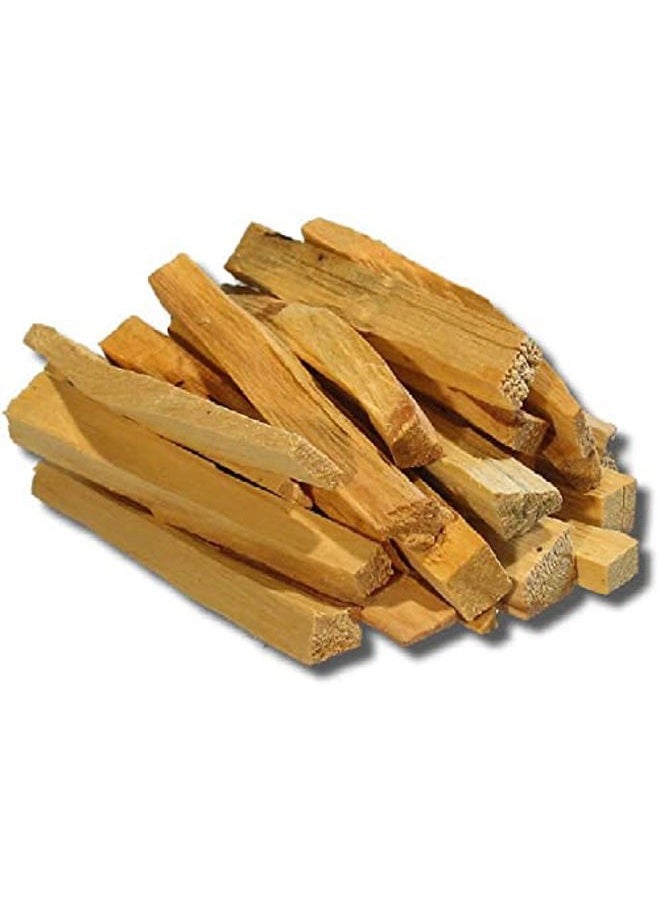 Pachamama Essentials Palo Santo Incense Sticks, 10 Sticks (4.0 inches each, 0.08-0.10 kg, 100% Natural and Sustainable, Wild Harvested), for Purifying, Cleansing, Meditating - Image 1
