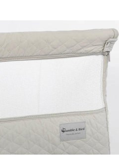 Bumble & Bird Bumble & Bird - Adjustable Bedside Bassinet W/ Wheels - Grey  - Image 5
