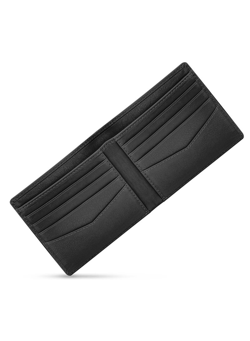 Ducati Corse Linea Black Leather Wallet for Men - Image 3