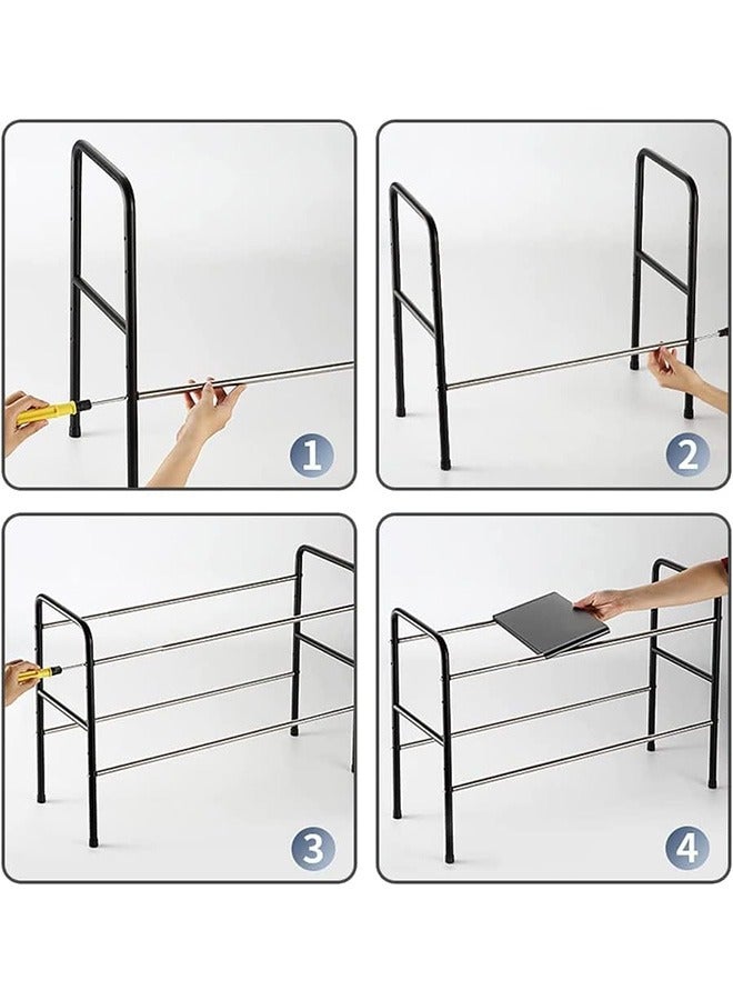 Garlo Under Sink Kitchen Rack Expandable Cabinet Shelf Organizer Rack with Removable Panels for Kitchen Bathroom Storage.  - Image 4