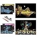 BOTEEN Scratch Rainbow Painting Art PaperScratch Sketch Art for AdultsScratch Painting Creative Gift Engraving Art Craft SetSketch Pad DIY Scratchboard with 4 Tools16x11French Series - Image 2