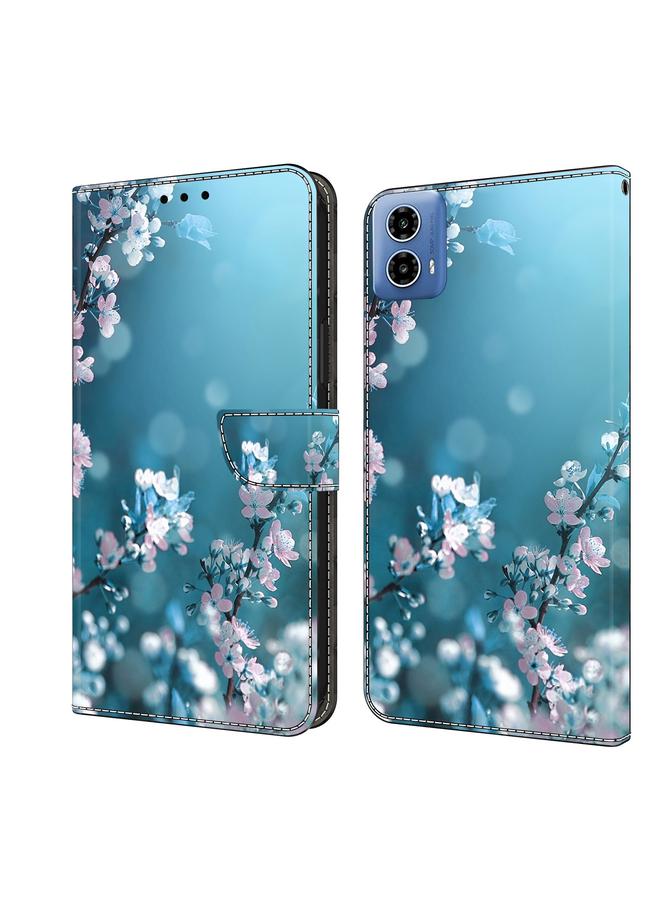 S-TOP Case For Motorola Moto G34 Crystal 3D Shockproof Protective Leather Phone Case - Image 1