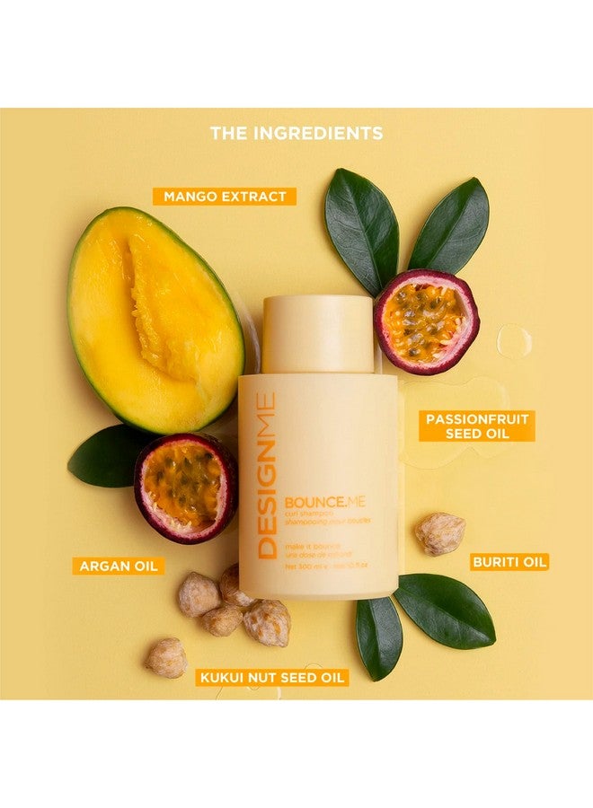 Design.ME Bounce.Me Curl Shampoo By Designme ; Anti Frizz And Clarifying Shampoo For Curly Hair ; Curly Hair Shampoo With Nourishing Kukui Nut Seed And Buriti Oil ; Curl Defining Hair Products (10 Fl Oz) - Image 3