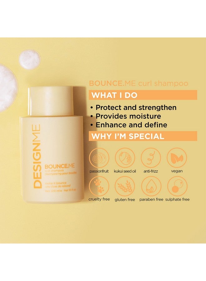Design.ME Bounce.Me Curl Shampoo By Designme ; Anti Frizz And Clarifying Shampoo For Curly Hair ; Curly Hair Shampoo With Nourishing Kukui Nut Seed And Buriti Oil ; Curl Defining Hair Products (10 Fl Oz) - Image 5
