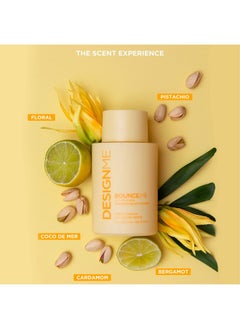 Design.ME Bounce.Me Curl Shampoo By Designme ; Anti Frizz And Clarifying Shampoo For Curly Hair ; Curly Hair Shampoo With Nourishing Kukui Nut Seed And Buriti Oil ; Curl Defining Hair Products (10 Fl Oz)  - Image 4
