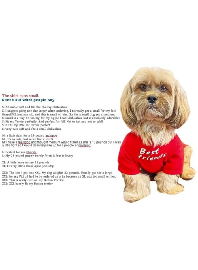 erorex Cute Dog Clothes,Dog T Shirt for Medium Dogs.Dog Clothes for Small Dogs Girl Boy,Puppy.Breathable Soft Dog Costume for Pet Dogs Cats, Pet Pullover Jumper, Cat Clothes (L-(10~17lb), Chest~18", Khaki) - Image 3