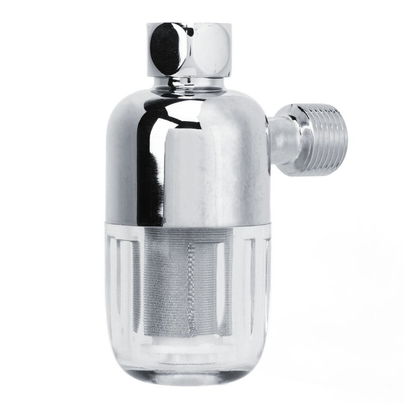 Shower Head Filter 8-Layer Filtration Chlorine Removal Universal 22mm/0.87 Inch - Activated Carbon ABS Material Easy Install Hard Water Filter for Sensitive Skin Home Shower - Image 1
