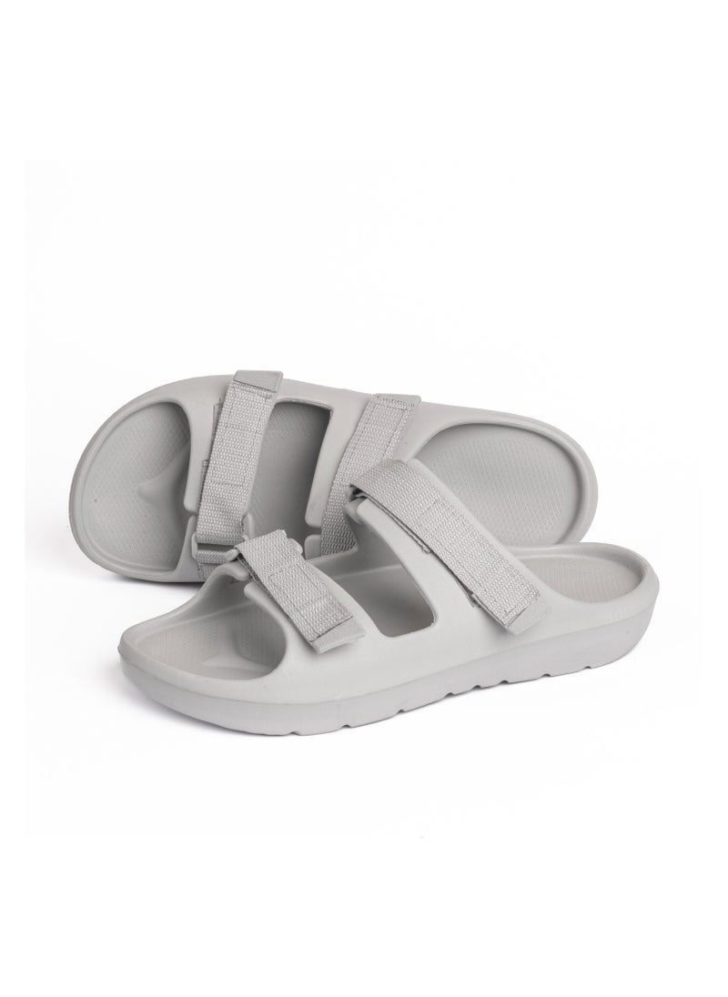 Onda Scootch Double Buckle Slipper Grey For Women  - Image 5