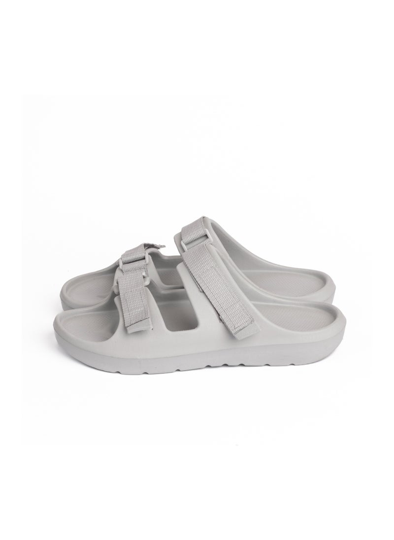 Onda Scootch Double Buckle Slipper Grey For Women  - Image 3