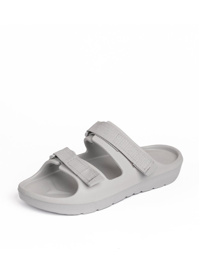 Onda Scootch Double Buckle Slipper Grey For Women  - Image 4
