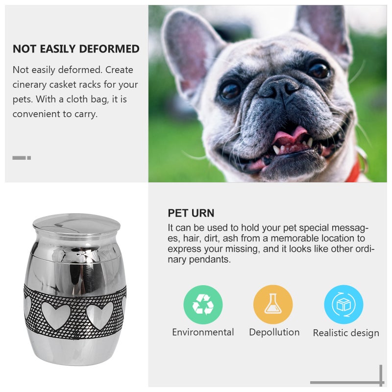 1pc Commemorate Urn Container Practical Cremation for Pet - Image 4