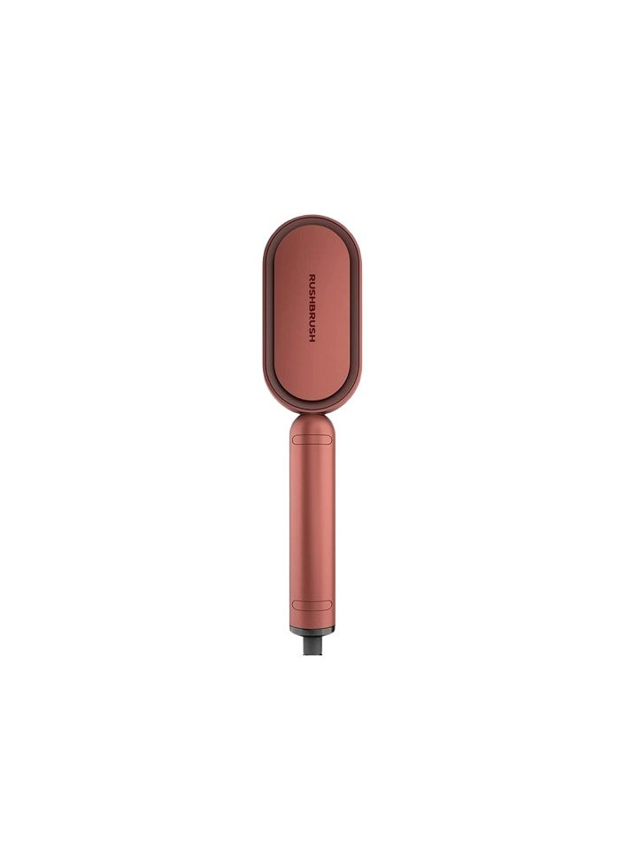 Rush Brush - Hair Straightener Brush Rush Brush, S3 Lite - Rose Gold - Image 1