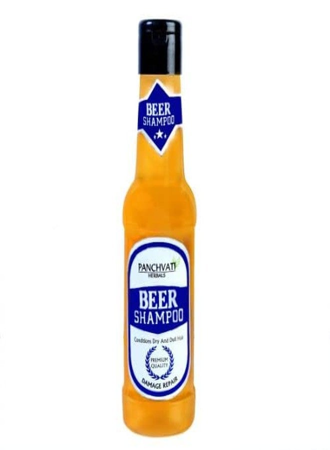 Panchvati Herbals Beer Shampoo for Dry and Dull Hair, Help for Repairs Damaged Hair. Pack of 3, Each 180 ml - Image 3