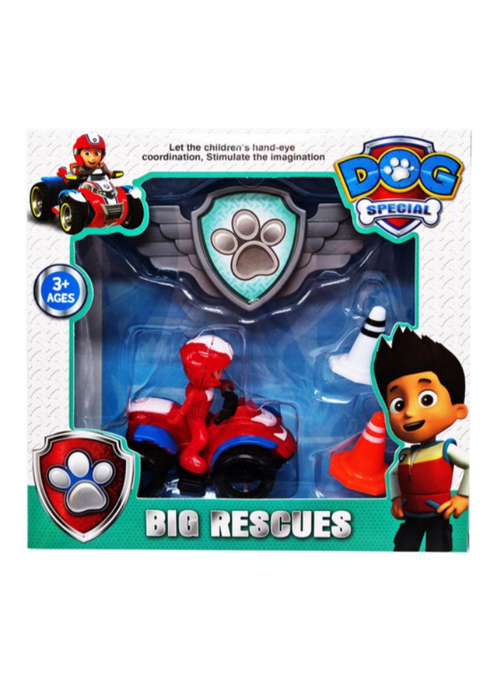 لعبة مجسم "باترول باترول رايدر"  مع الملحقات