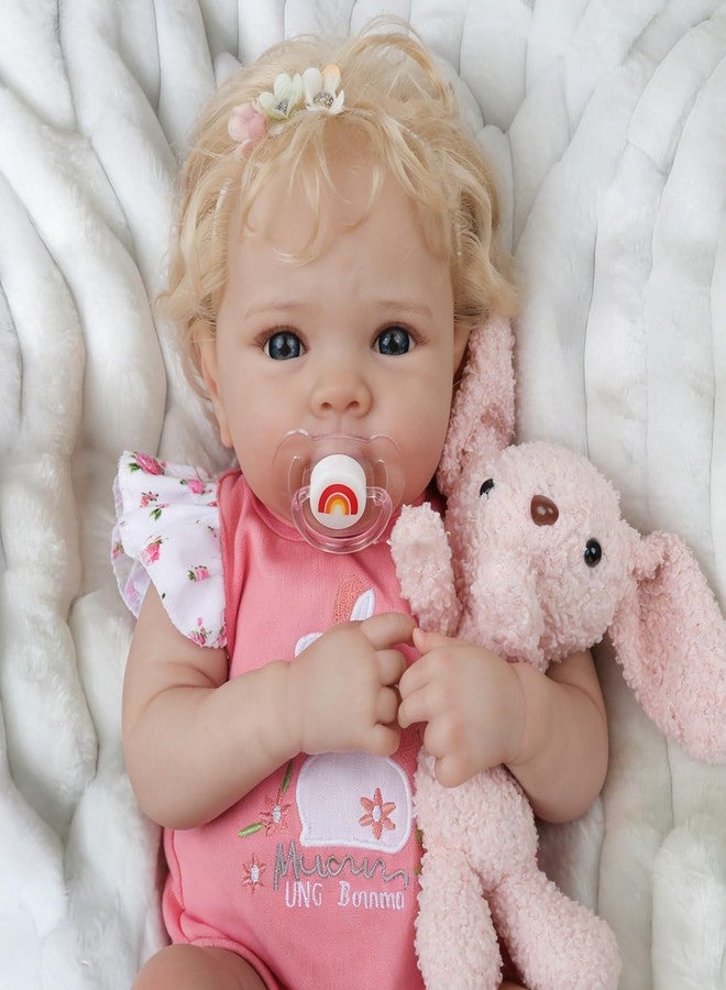 KSBD Reborn Baby Dolls 20 Inch Girl Doll - Realistic Newborn Real Life Baby Dolls, Soft Silicone Vinyl Real Baby Doll with Hand-Painted Details for Kids, Girls & Collectors - Image 5