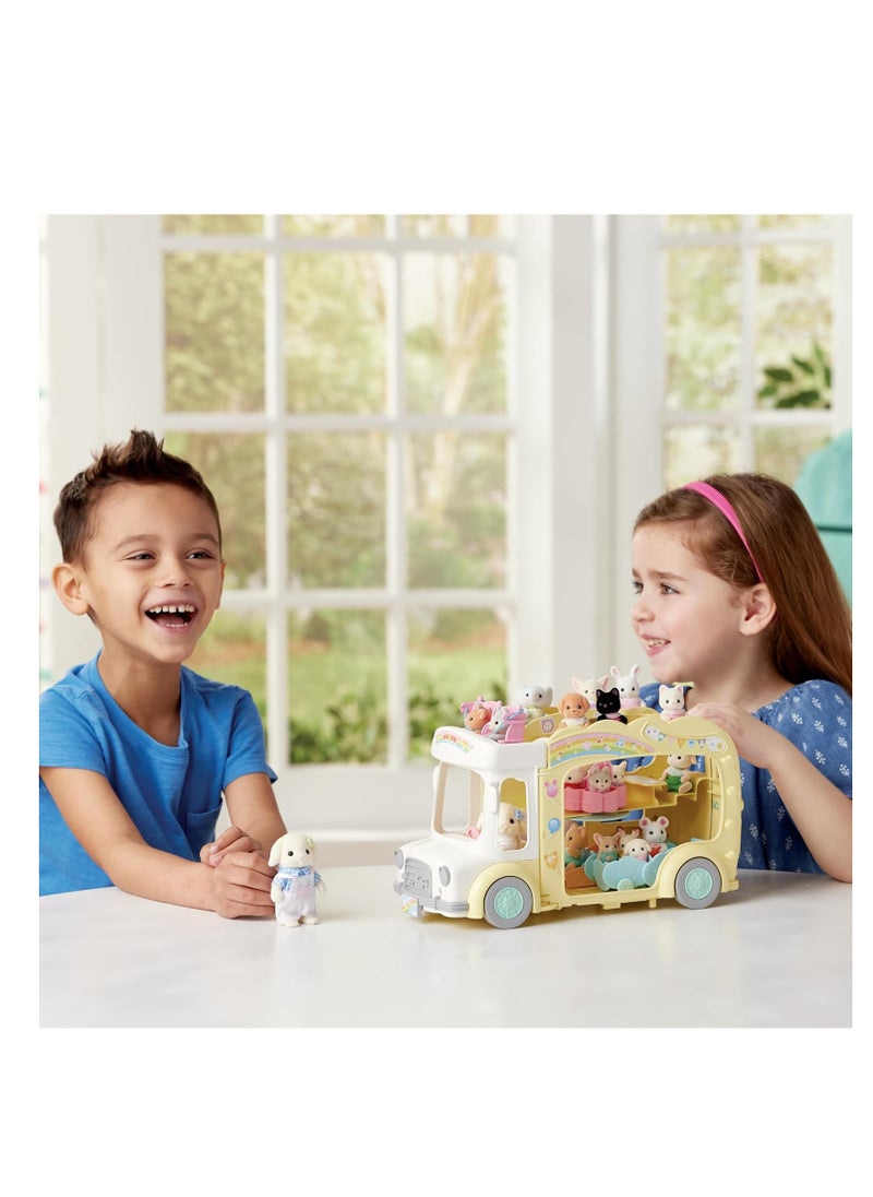Sylvanian Families - Sylvanian Families - Rainbow Fun Nursery Bus - Image 1
