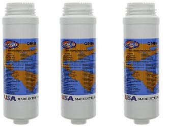 Omnipure Q5486 QSeries GAC and Phosphate Water Filter 3Pack