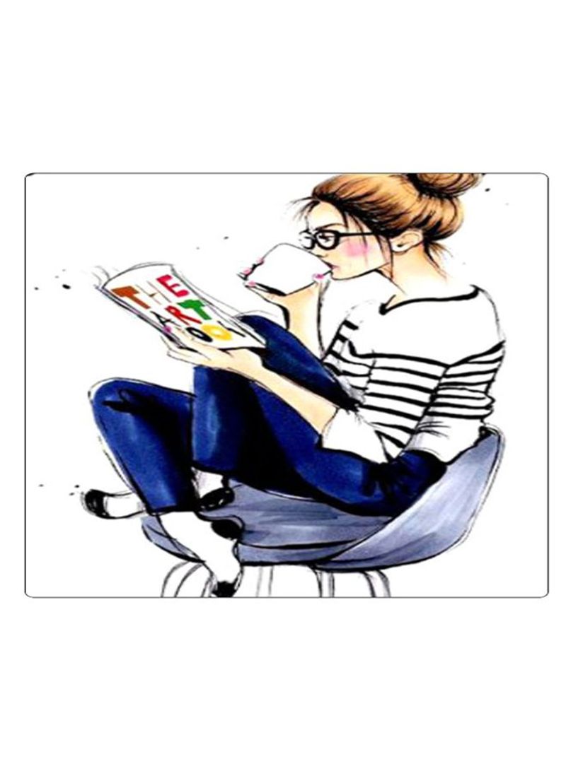 RKN Printed Anti-Slip Gaming Mouse Pad Multicolor