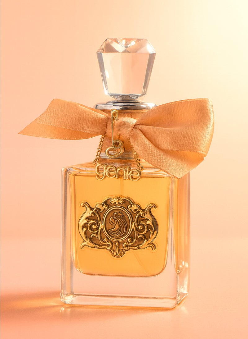 جيني كوليكشن عطر جيني كوليكشن أيدول رقم 8900، 85 مل، يدوم طويلاً | عطر فاخر للنساء بنفحات زهرية من الورد والمسك | ماء عطر للنساء + بخاخ سفر مجاني 5 مل - Image 2