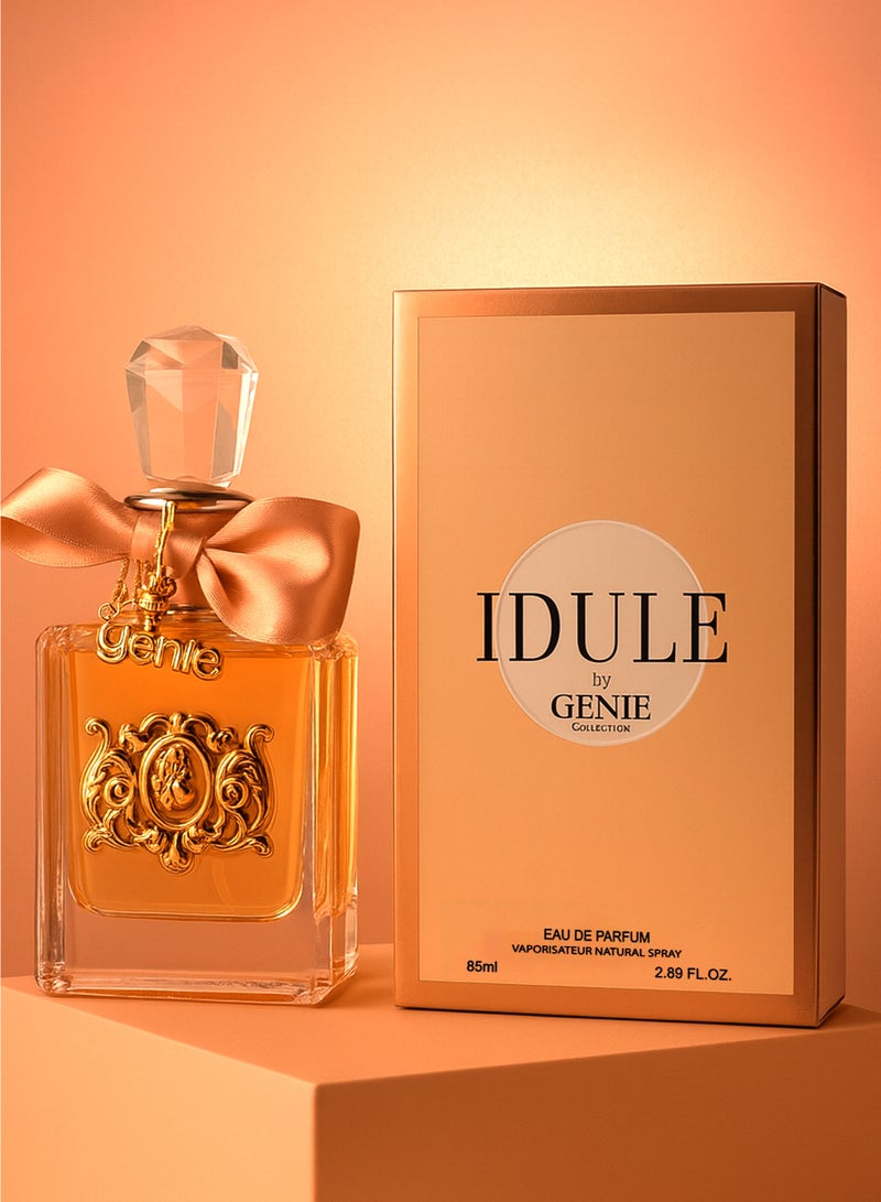 جيني كوليكشن عطر جيني كوليكشن أيدول رقم 8900، 85 مل، يدوم طويلاً | عطر فاخر للنساء بنفحات زهرية من الورد والمسك | ماء عطر للنساء + بخاخ سفر مجاني 5 مل - Image 3